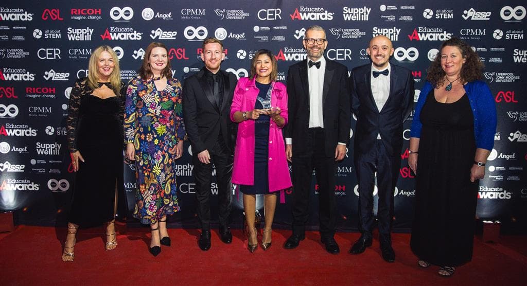 MANCHESTER ACADEMY CELEBRATES ANOTHER WIN AT NORTH-WEST EDUCATE AWARDS 2023
