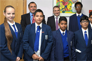 Chris Wormald, Permanent Secretary for Department for Education Visits Us 