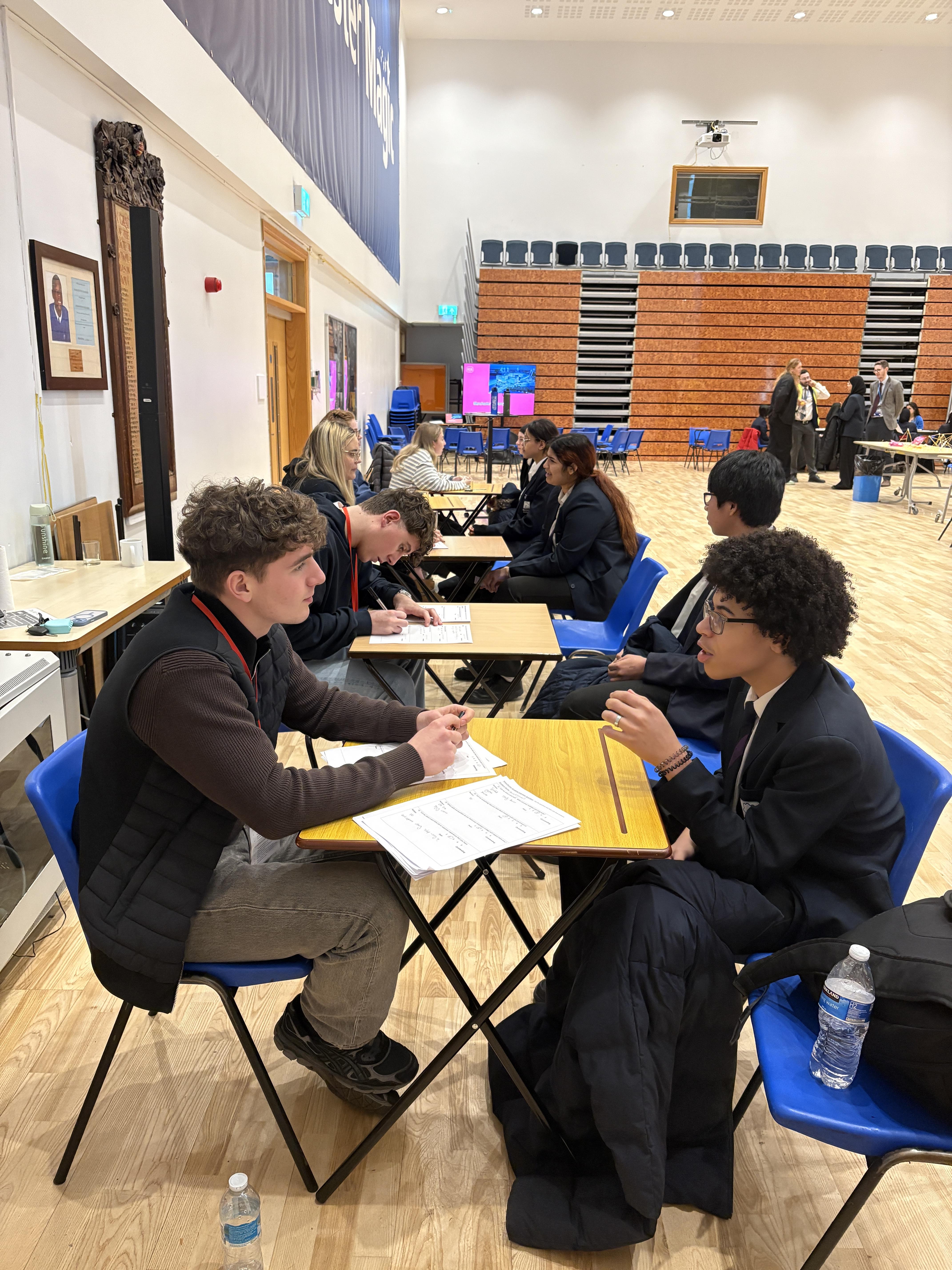 Manchester Academy Students Shine in Mock Interview Day