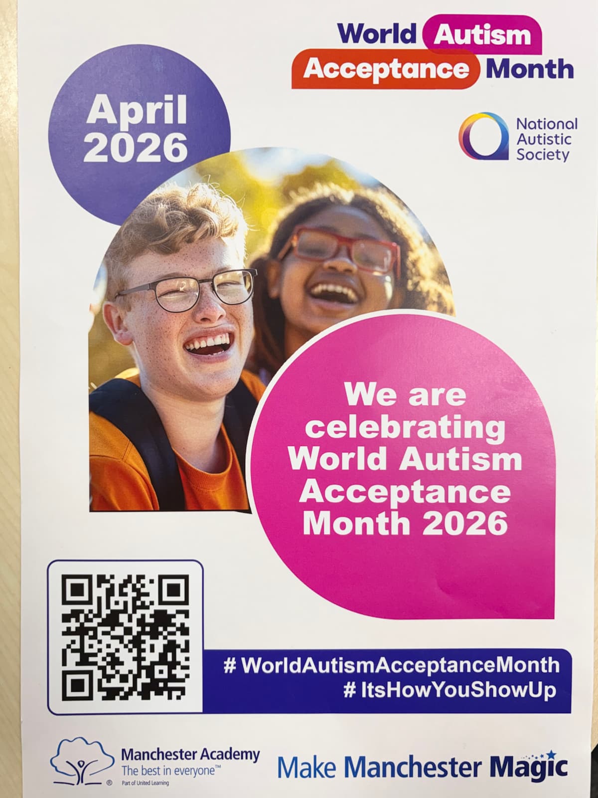 Manchester Academy Celebrates Autism Acceptance Month this April 2026
