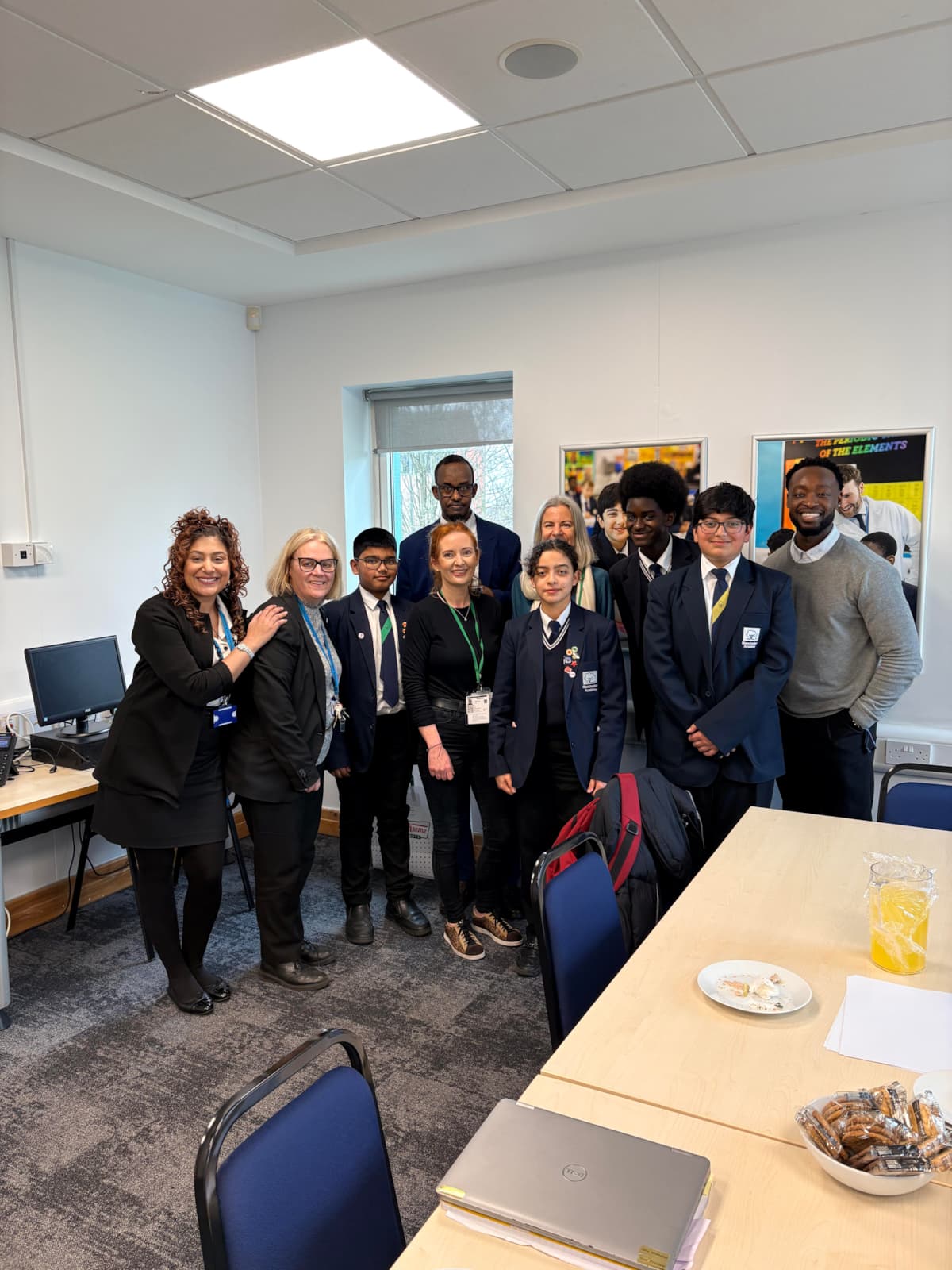 United Communities Leaders Visit Manchester Academy to Celebrate Community Strengths