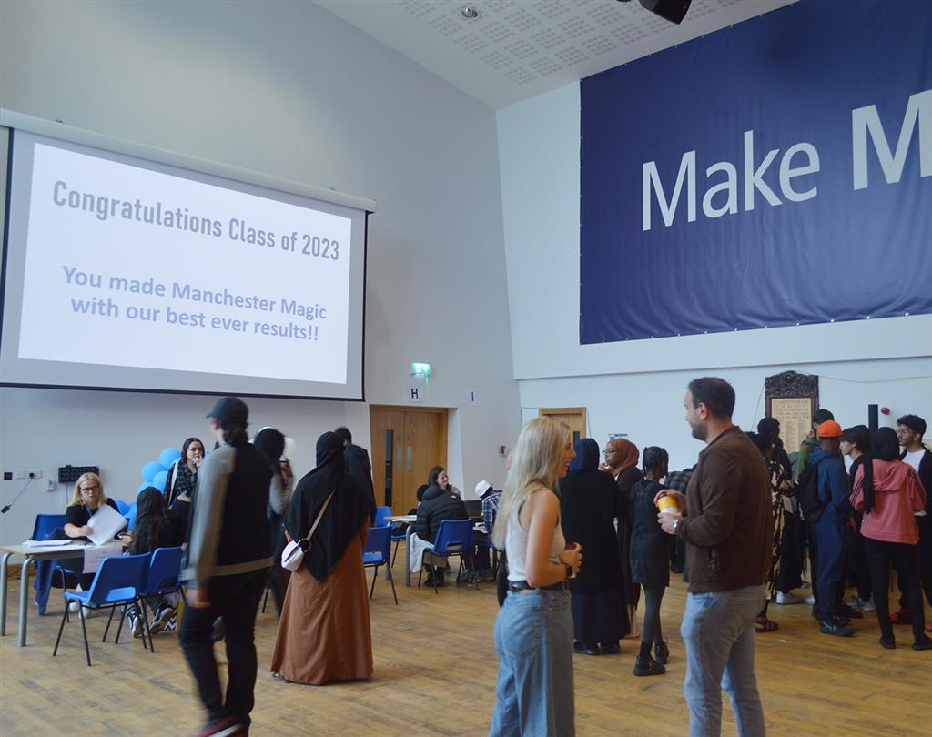 GCSE STUDENTS TRIUMPH AT MANCHESTER ACADEMY